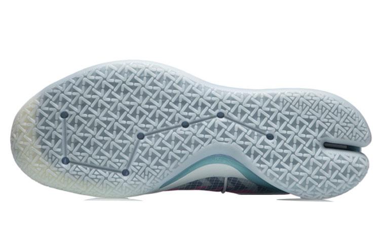 Li Ning Speed 7 Premium Basketball Shoes Men's Low Top White/Blue/Pink ABAR017-3