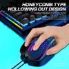 Ergonomic Wired/Wireless Gaming Mouse with RGB Lighting and Hollow Design