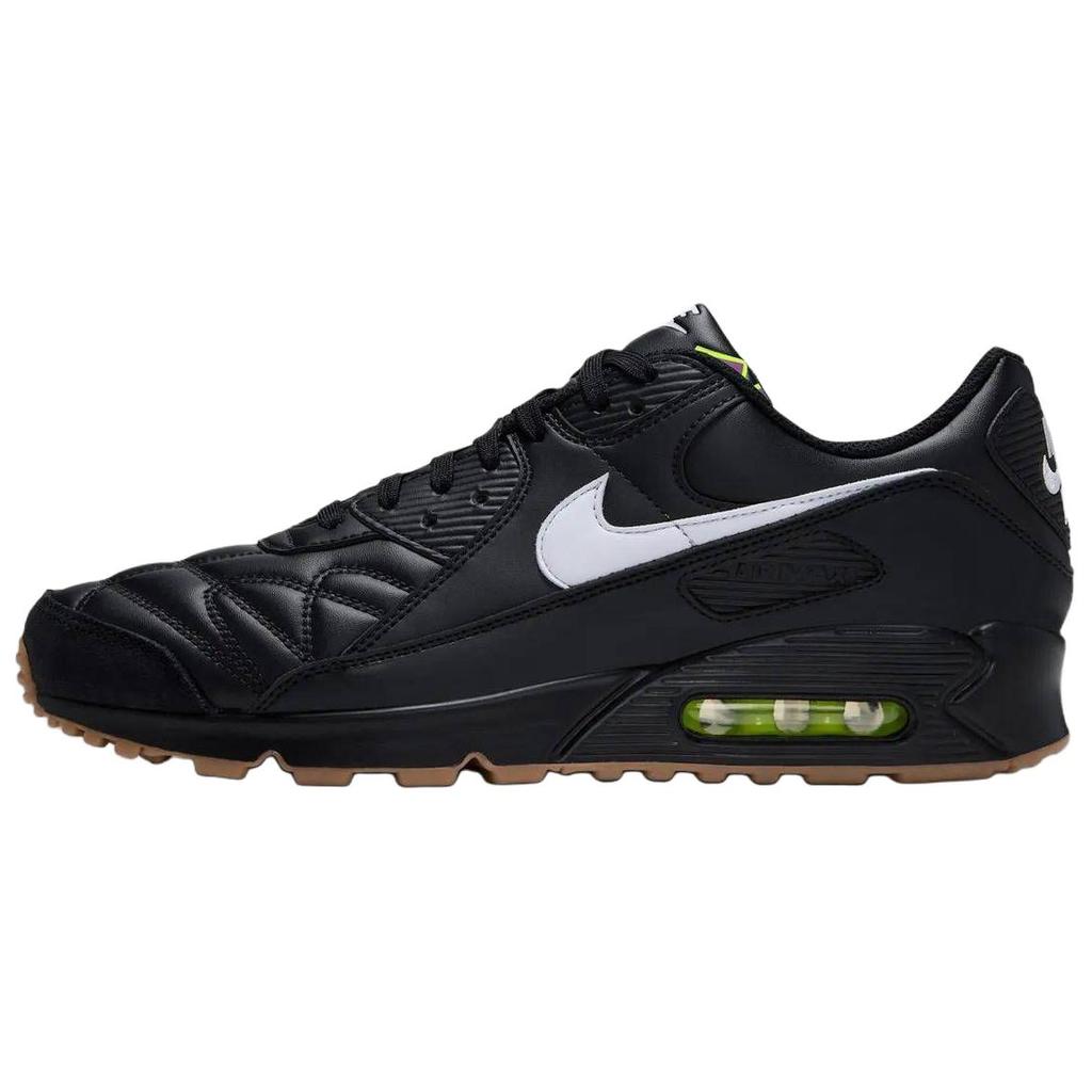 Nike Air Max 90 Laufschuhe Unisex Niedrig geschnitten Schwarz IQ7129-001