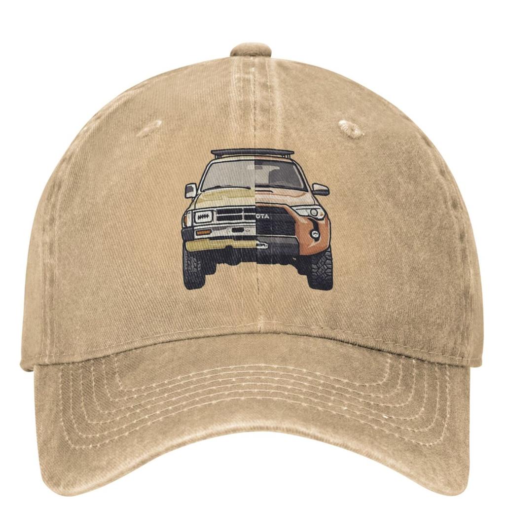 Classic Off Road 4Runner Land Cruiser Baseball Cap Unisex Style Cotton Washed Off-road Car Trucker Hat Adjustable