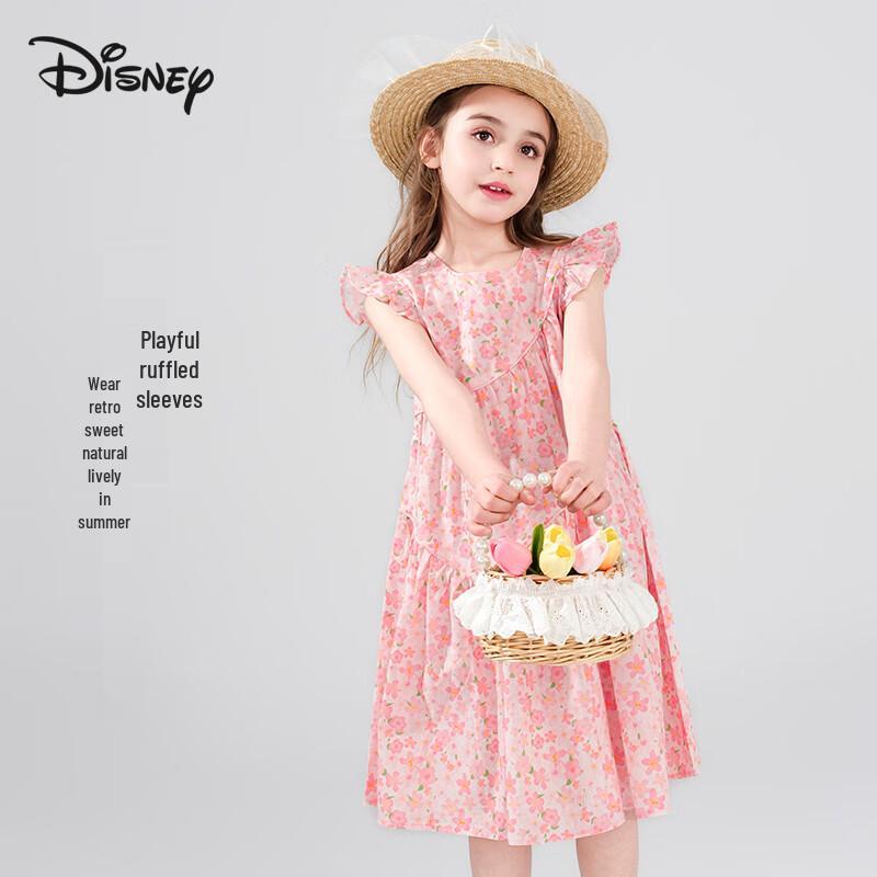Disney Girls' Floral Princess Dress