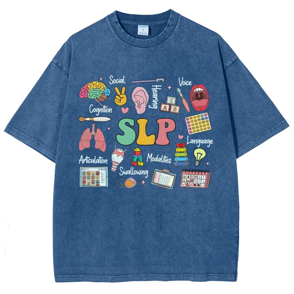 Colorful Letter Print Women's T-Shirt Loose Water System Oversized Short Sleeve Fashion Design Casual Cute Top