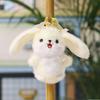 Plush Bunny Keychain Toy With Cute Ears For Wedding Gifts And Bag Decor