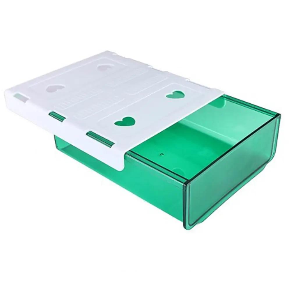 ABS Undertable Drawer Storage Box Hidden Storage Design Solid Color Table Bottom Sorting Pencil Tray Hanging Save Space