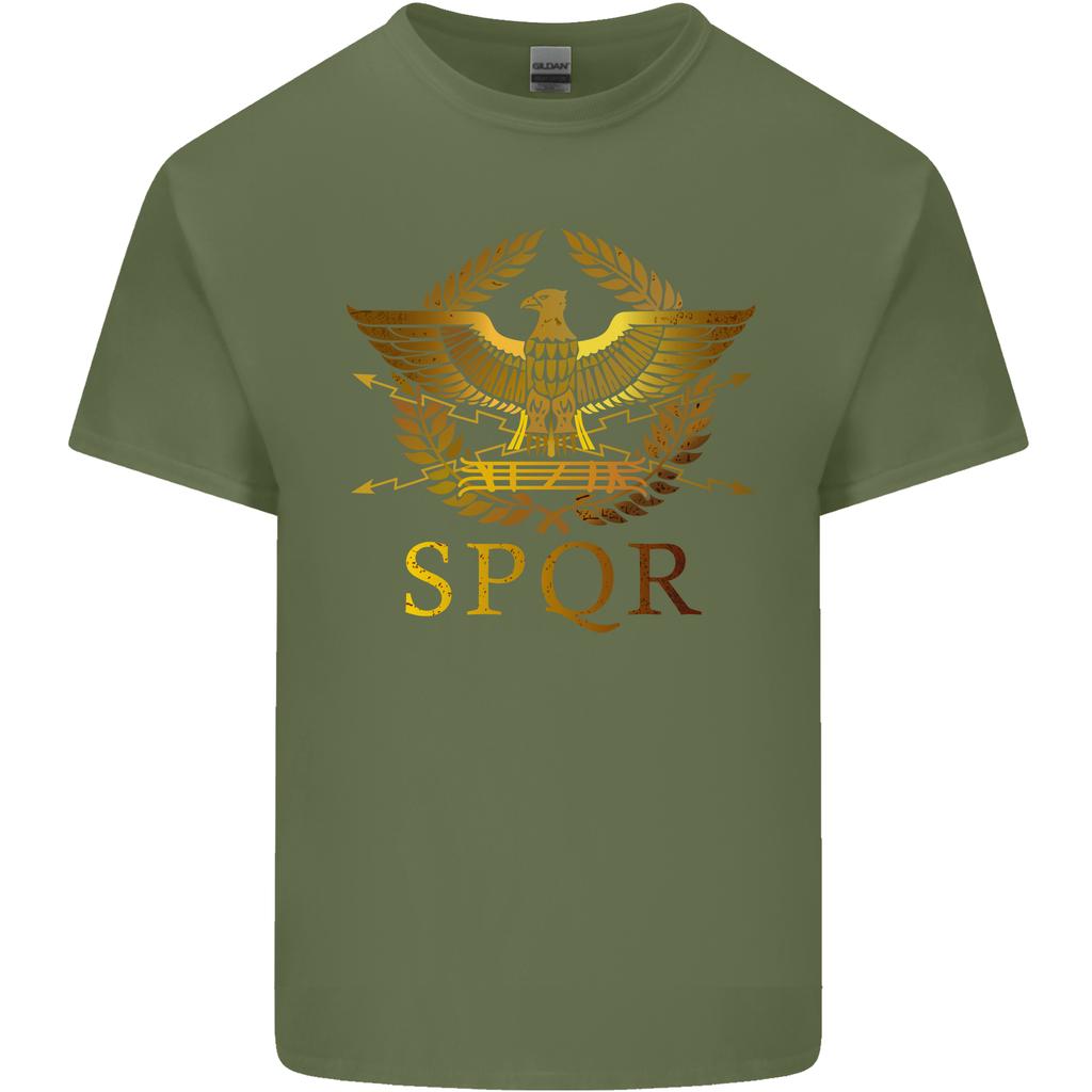 Gym Training Top Weightlifting SPQR RoUnisex Unisexs Light Cotton TShirt