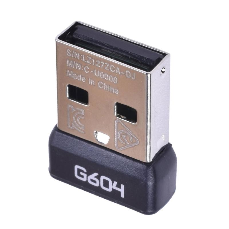 Quick Install Wireless Mouse Receiver Signals Transmitter Compactly Travel Friendly Design for G604 Mouse Connectivity