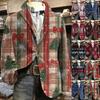 Men's Business Casual Christmas Print Corduroy Jacket