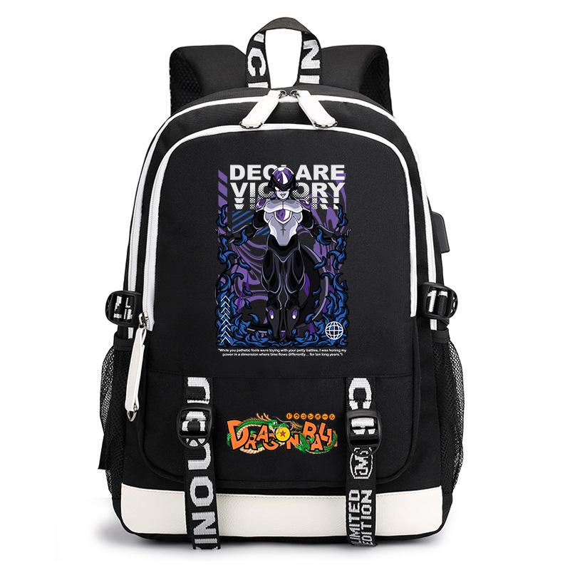 Anime Dragon Ball Backpack for School Casual Daypack for Kids Teenagers Students Boys Girls Everyday Use