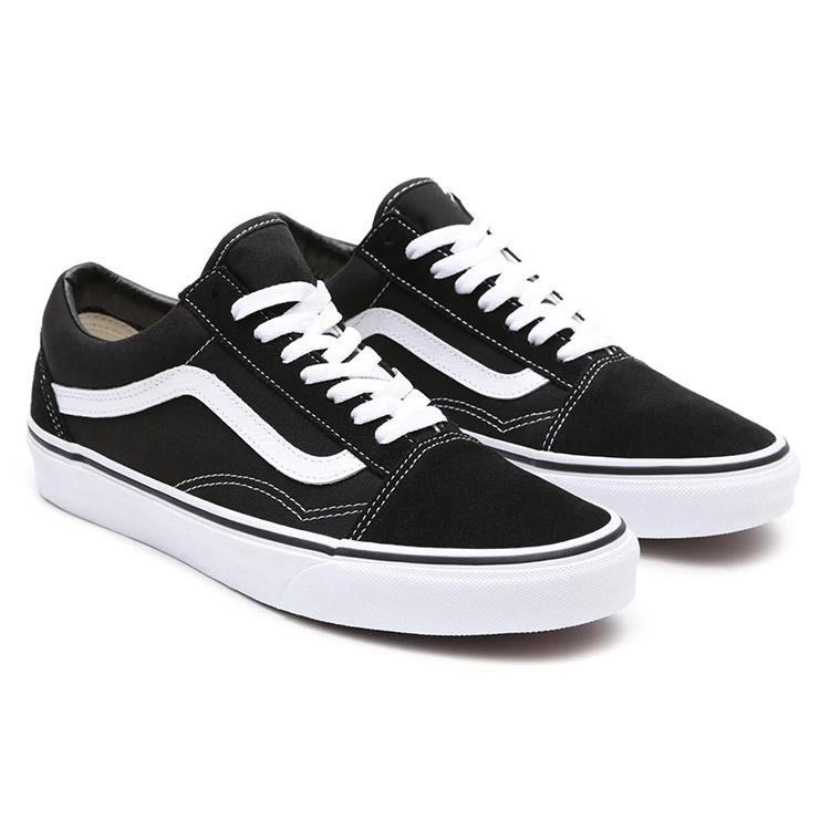 Old Skool Vans Wide 'Black White' VN0000T8BMX