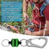 Magnetic Carabiner Quick Release Keychain Heavy Duty Portable Multifunction Outdoor Camping Climbing Backpacking Fishing Magnet Buckle Hook Clip