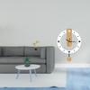 Figurine Sculpture Ornament Gift for Desk Cabinet Housewarming Fireplace with Large Roman Numerals