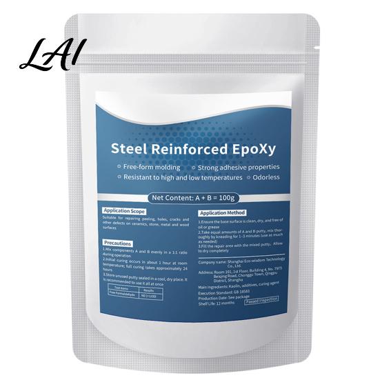 Stone Repair Putty 1/2Pcs 100G Steel Reinforced Epoxy Putty Multi-Purpose Sculpt Clay for Cracks Leak Fix Filling Fast AB Metal Plastic, 1pc