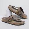 Moda 2024 Uomo Pantofole Tendenza Maschile Estive Nuove Outdoor Spiaggia Casual Sandali con Suola Morbida Moda Donna Interno Casa Coppia Ciabatte Antiscivolo