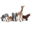 TOYMANY 12-Piece Wildlife Figure Set, Realistic Forest Animal Models, Popular Animal Toys, Birthday Gifts, Decorations, Christmas, New Year's