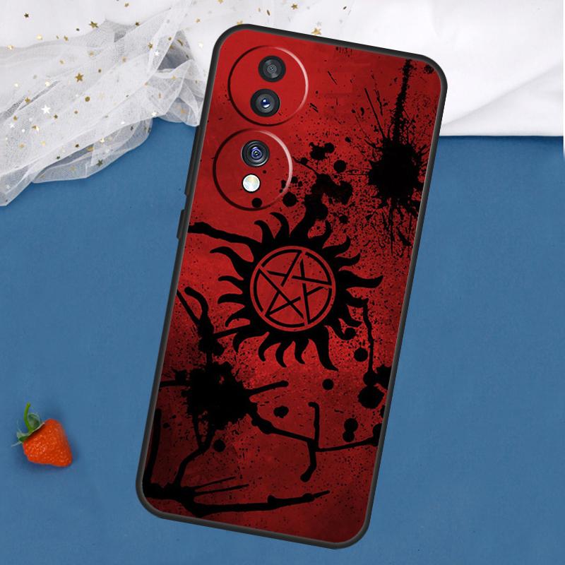 

Supernatural Winchester Case For Honor Magic 8 7 5 6 Pro 200 400 50 70 90 Lite Win RT X8c X8b X9a X9b X9c X9d Cover Honor 200 Lite