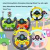 Flash/Music/Sound Eletric Simulation Steering Wheel Toy Educational Stroller Steering Wheel
