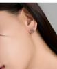 Lloyd Silver 925 Citrine Flower Pin Earrings Lles26208S
