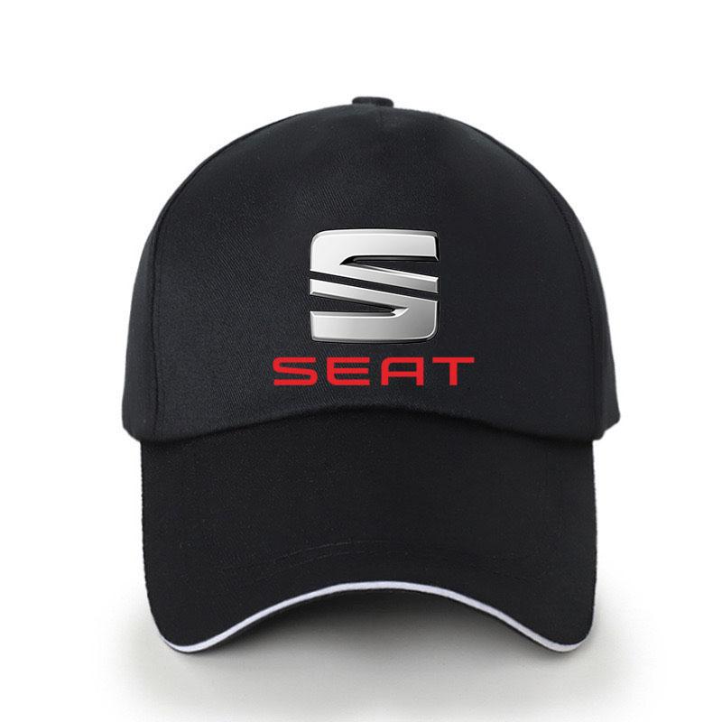 Baseball Caps Outdoor Sun Fishing Hats Shade Caps Racing Car Cap For Seat Leon 5f Ibiza 6l 6j Leon 1p Cushion Altea Accessories