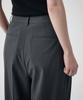 MUSINSA STANDARD WOMAN [Cooltandard] Women'S Semi-Balloon Hidden Banding Slacks [Gray]