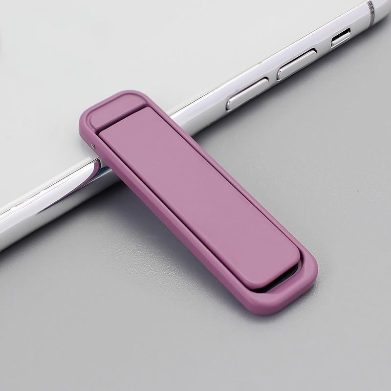 Metall Handyhalter Mini Streifenform Ständer 3M Starker Kleber Einfache Tragbare Smartphone Unterstützung für iPhone 12 Samsung Xiaomi