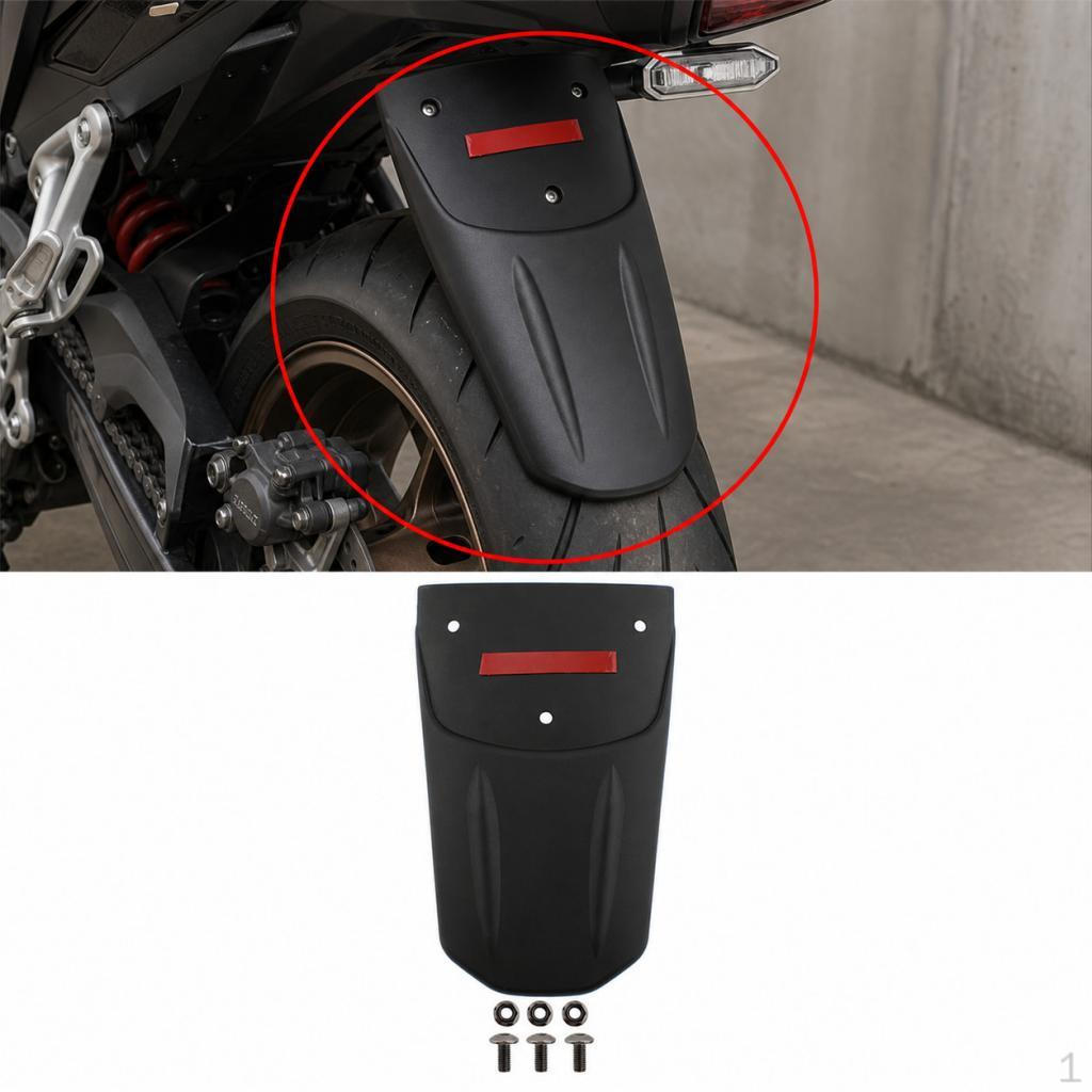 Motorcycle Rear Fender Easy to Install Mudguard for