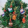 Cartoon Snowman Bell Keychain - Cute Christmas Decoration & Gift Charm
