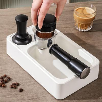 51/53/58mm Coffee Tamping Station Stand Base Lightweight ABS Espresso Tamping Station Universal Professional