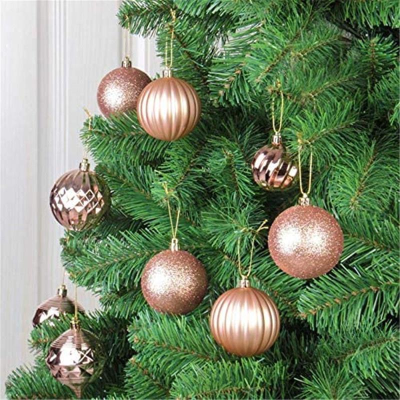 NEW 36Pcs Christmas Tree Hanging Balls Baubles Ornaments for Party Supplies Holiday Decorations
