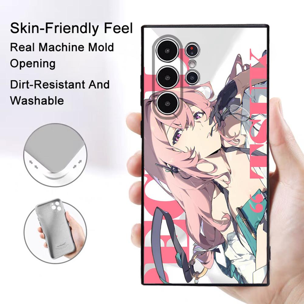 

Zenless Zone Zero Phone Case Samsung Galaxy S25 S24 S22 S23 Ultra S21 S20 Plus 5G Frosted Non-Slip Full Cover Soft Case samsung S23