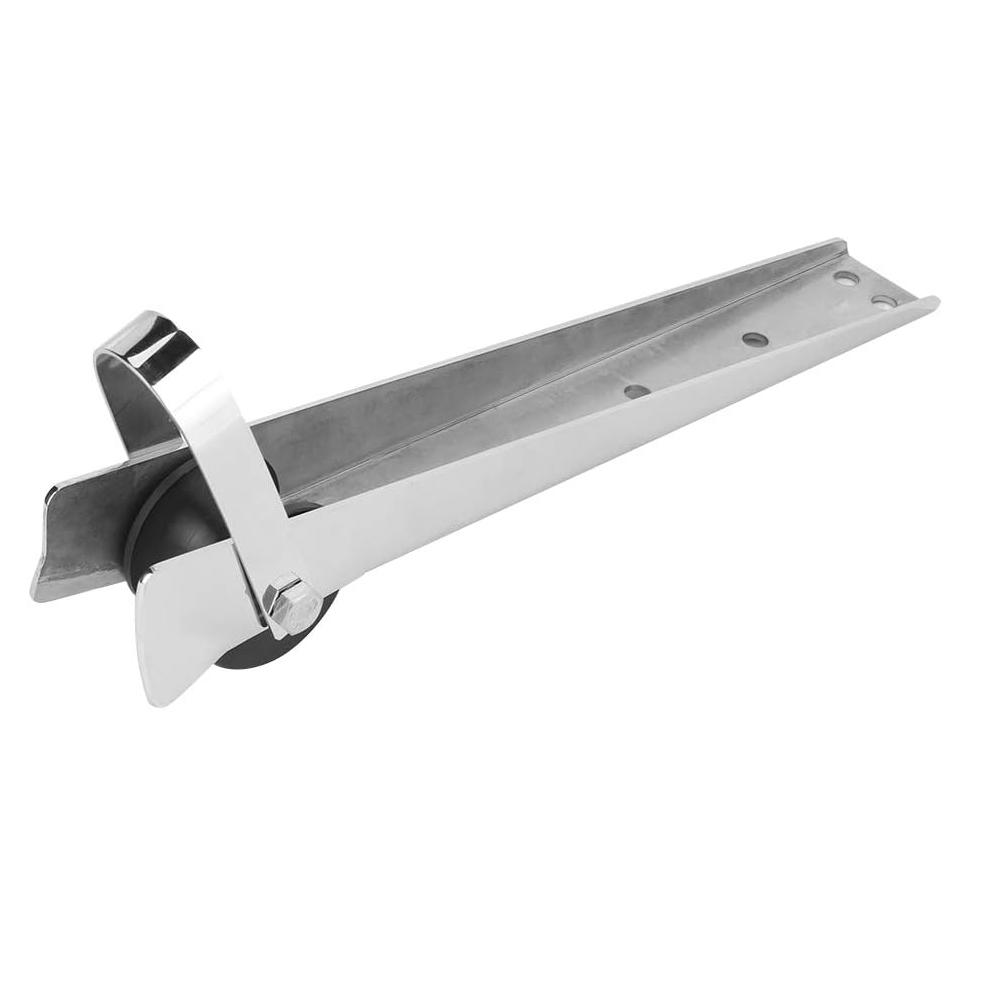 Boat Anchor Roller Gorgeri Anchor Bracket Marine Grade 316 Stainless Steel Boat Bow Anchor Roller Bracket for Yacht Lift Roller
