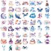 53/106PCS Starry Sky Watercolor Creatures Sticker Notebook Graffiti Stationery Waterproof Coffee Waterproof Scrapbook Decals