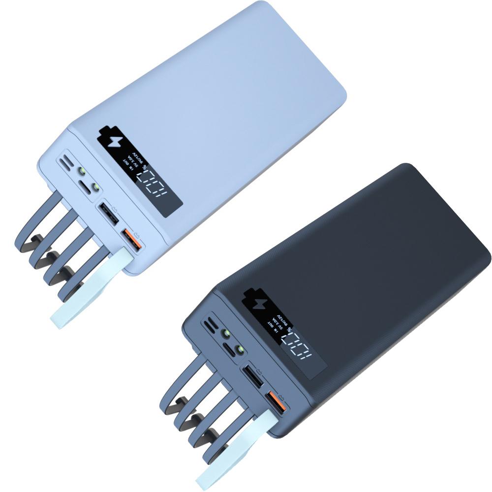 Built‑in 4‑Wire Detachable No‑Welding 16 Cells 18650 Power Bank Shell Kit DIY Mobile Power Supply Module Without 18650 Battery