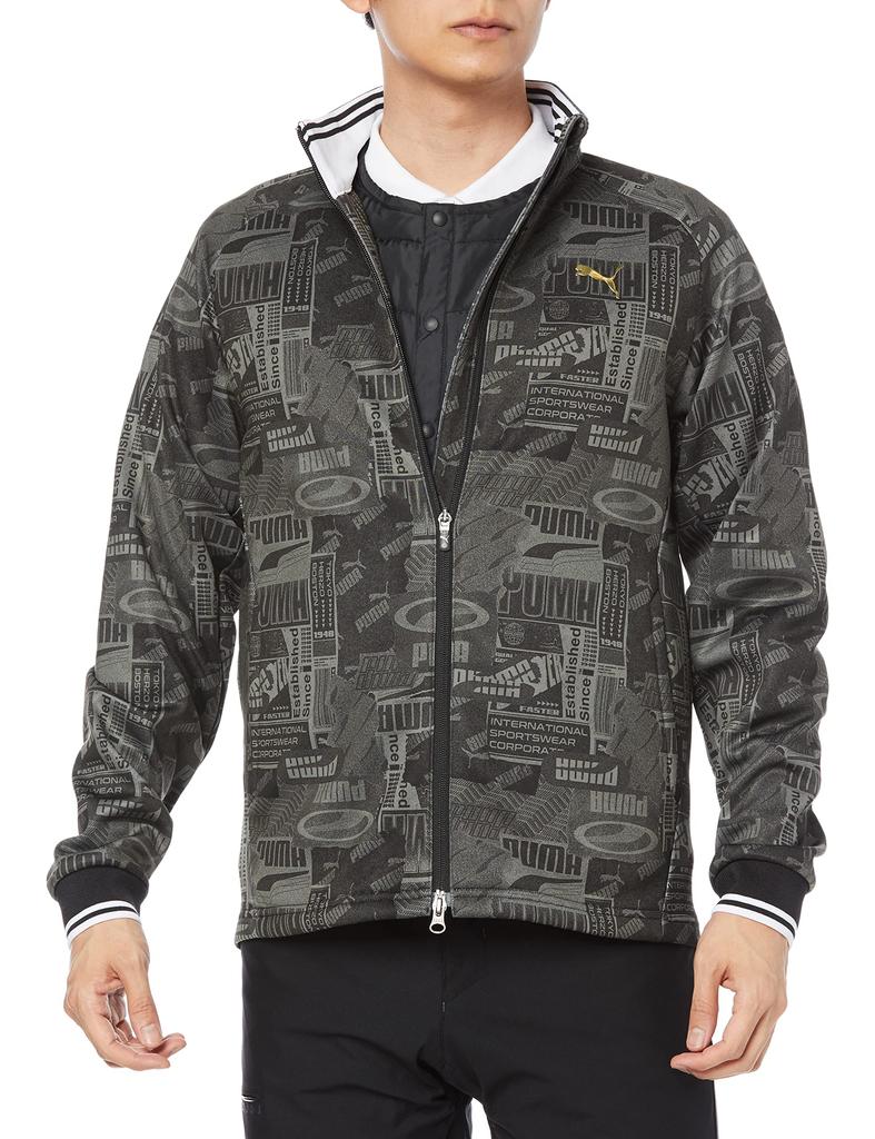 Outer Golf Archive 3Way Jacket Black M [PUMA] Men's