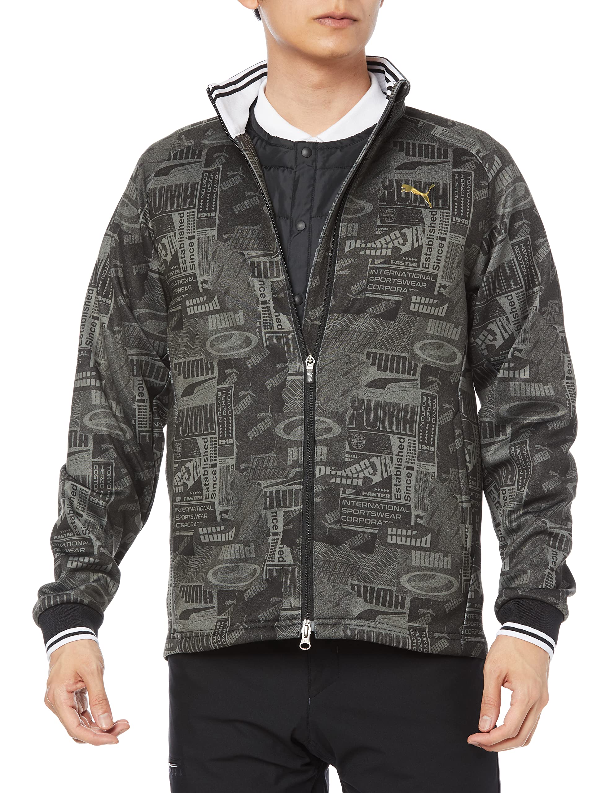 

Outer Golf Archive 3Way Jacket Black M [PUMA] Men s