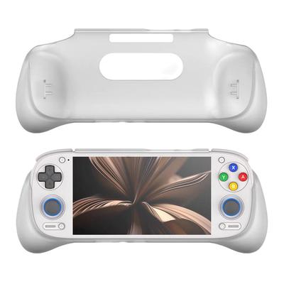 For Retroid Pocket 5 Game Console Grip Protective Case Anti Drop Grip Stand Holder TPU Shell Case for RP5 Game Console Grip
