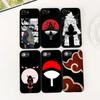 for Samsung Galaxy S10 S8 S9 Plus A33 A34 A31 70 A71 A72 Note 20 9 8 S10E Phone Cover Soft Case Akatsuki Narutos Uchiha Sasuke