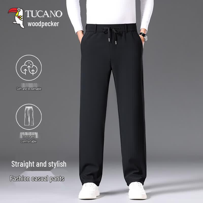 

TUCANO Men s Casual Loose Straight-Leg Pants 3XL