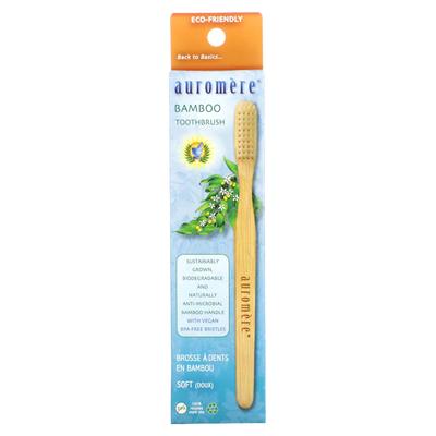 Auromere, Bamboo Toothbrush, Soft, 1 Toothbrush