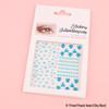 DIY Cross-Border Face, Eye, Brow, and Nail Decor Stickers with Pearls and Diamonds