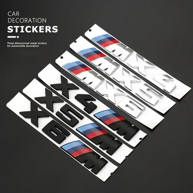 Original Car Size 3D Rear Trunk Emblem BMW F10 F20 F30 E90 F80 F87 X1 X2 X3 X4 X5m X6m M2 M3 M4 M5 M6Badge Car Stickers Logo