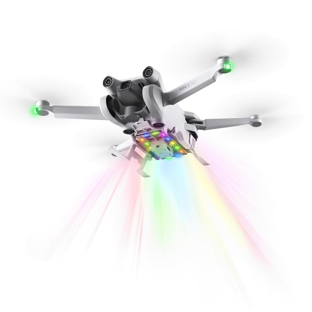 LED Flashing Light Landing Gear Foldable Heightening Drone Landing for Dji Flying Gear Tripod 3 Y0D6