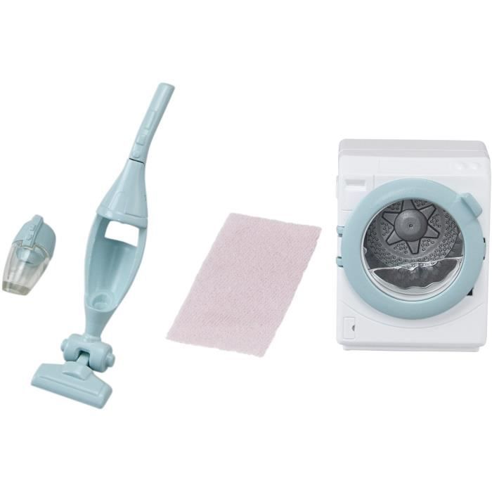 Set De Meubles SYLVANIAN FAMILIES - La Machine À Laver Et Aspirateur - 5 Pièces