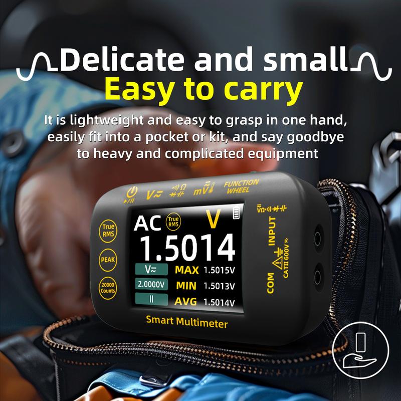S450 Intelligent Digital Multimeter 20000 Counts Voltage Real-Time Waveform Recording Temperature Test Lithium Battery Voltmeter