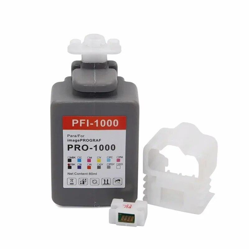 PFI-1000 Compatible Ink Cartridge With Full Pigment Ink For Canon image PRO GRAF PRO-1000 Printer Ink Cartridge PFI-1000 1000