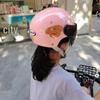 Kinder Cartoon Sonnenschutz Leichter Rollerhelm - Universelles Süßes Design für Alle Jahreszeiten