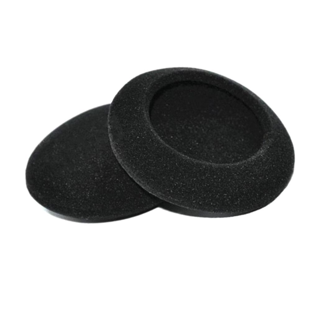 Replacement Foam Earpads for Sennheiser PC230 PC8 PC-230 PC-8 USB Headset Headphones Black Cushions