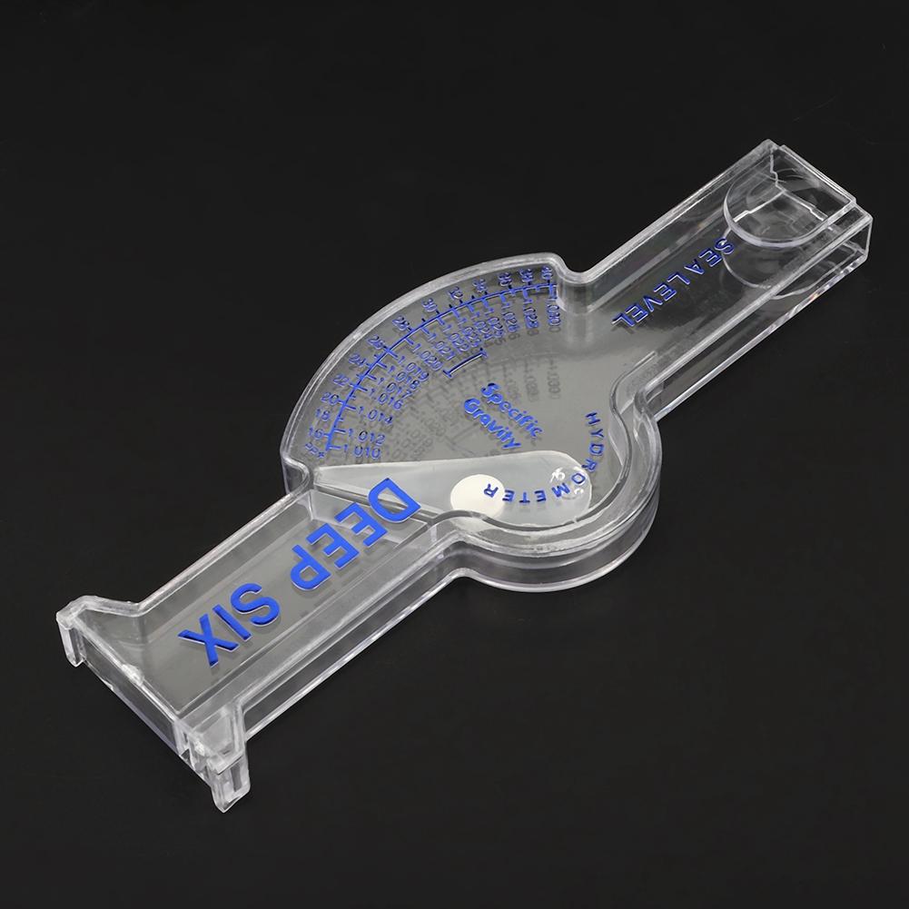 Acrylic Portable Special Aquaculture Aquarium High Precision Seawater Salinity Meter Salt Measuring