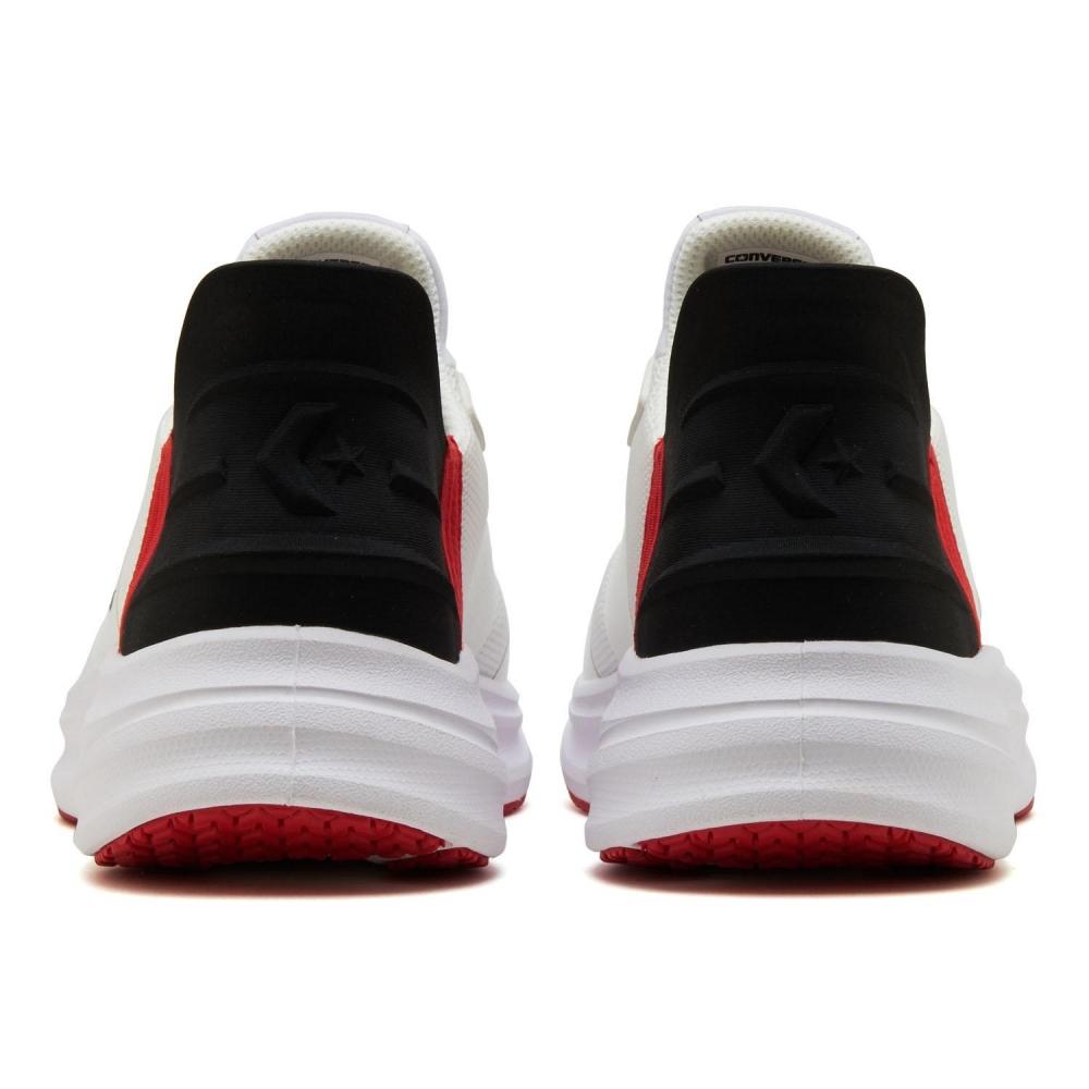 Converse Cavestar Slit Slide White Black Red Model 33600130