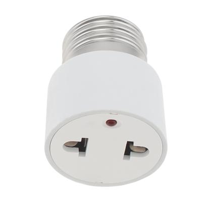 2 Prong Plug To E26 E27 Socket Adapter Medium Base Light Socket Outlet Adapter
