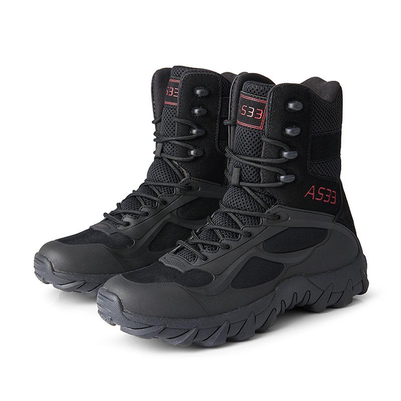 Magnum Cross-Border Plus Size Breathable Tactical Boots, Wear-resistant Outdoor Hiking & Training High-Top Combat Military Boots.